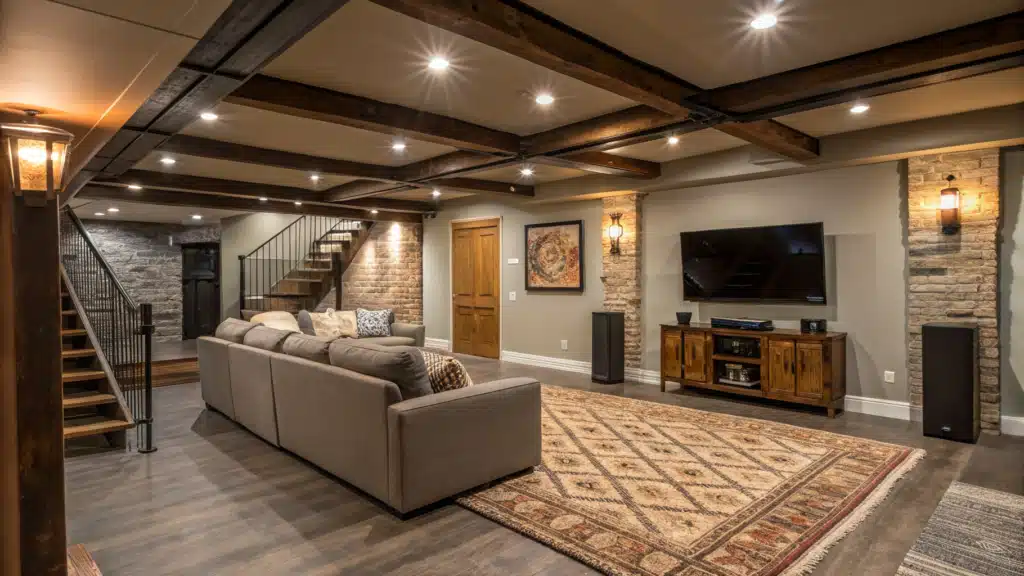 29 Basement Ideas That Transform Underutilized Space Into Your Favorite Room 34 basement ideas