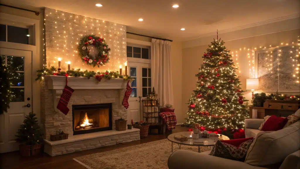 29 Christmas Decor Ideas for Living Room That Create Holiday Magic 33 christmas decor ideas for living room