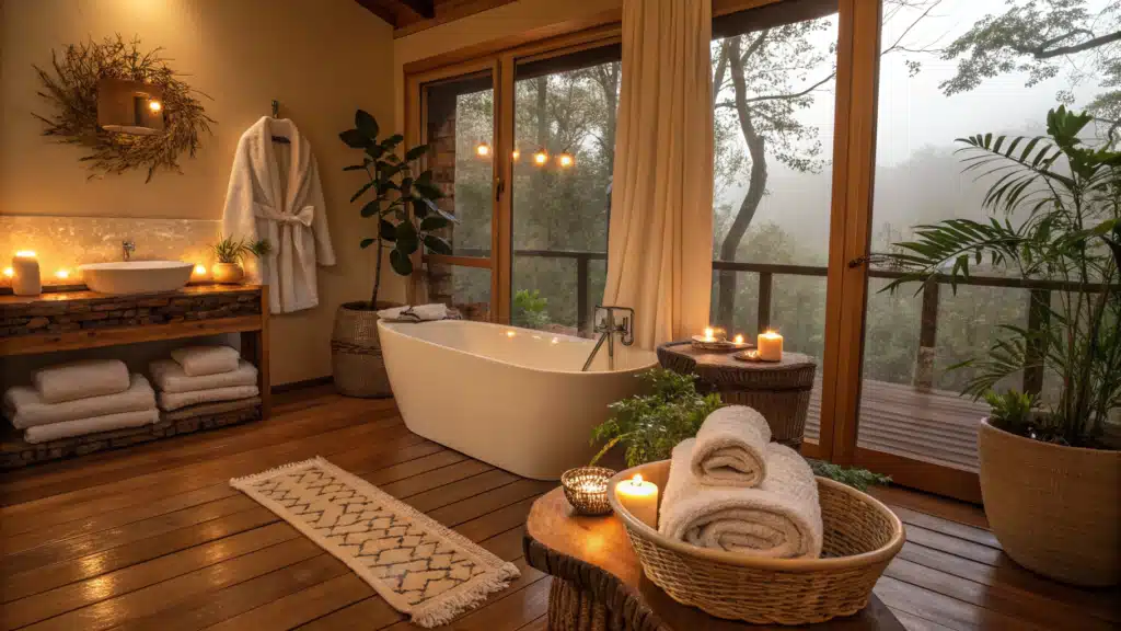 29 Cozy Bathroom Ideas That Transform Your Daily Routine Into a Spa Retreat 34 cozy bathroom