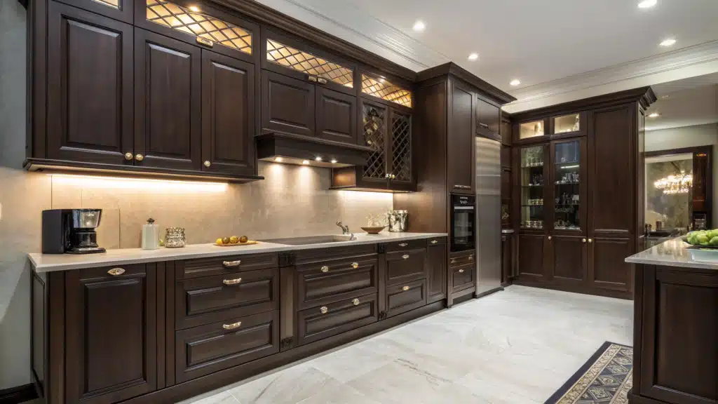 29 Dark Kitchen Cabinets That Add Sophisticated Drama to Your Cooking Space 32 dark kitchen cabinets