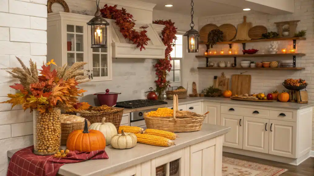 29 Fall Kitchen Decor Ideas That Make Cooking Feel Like Harvest Season 31 fall kitchen decor