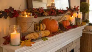 fall mantle decor
