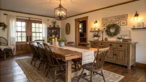 farmhouse dining room