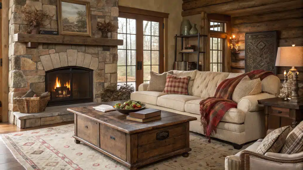 29 Farmhouse Living Room Ideas That Create A Warm And Welcoming Gathering Space 32 farmhouse living room