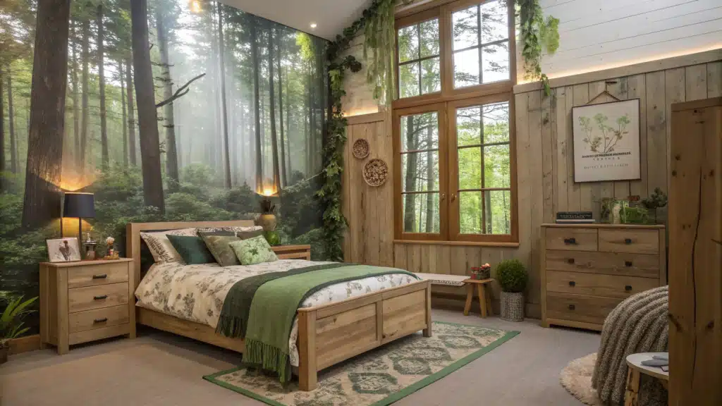 forest bedroom