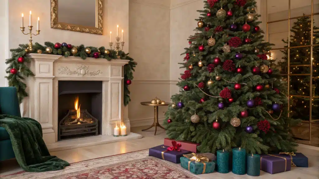 29 Jewel Tone Christmas Decor Ideas That Turn Your Home Into A Holiday Wonderland 31 Jewel Tone Christmas Decor