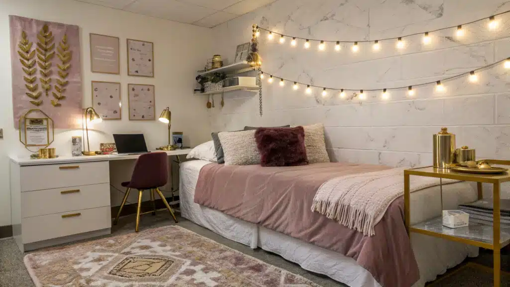 29 Luxury Dorm Room Ideas That Transform Campus Living Into A Stylish Haven 32 luxury dorm room