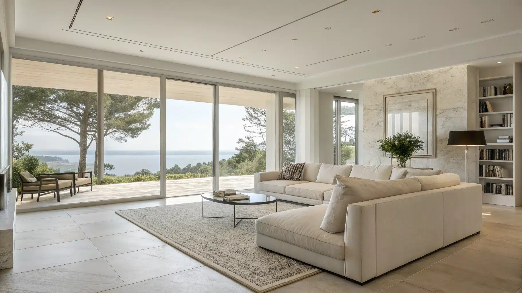 Beautiful view of Minimalist Living Room Space Planning Tips