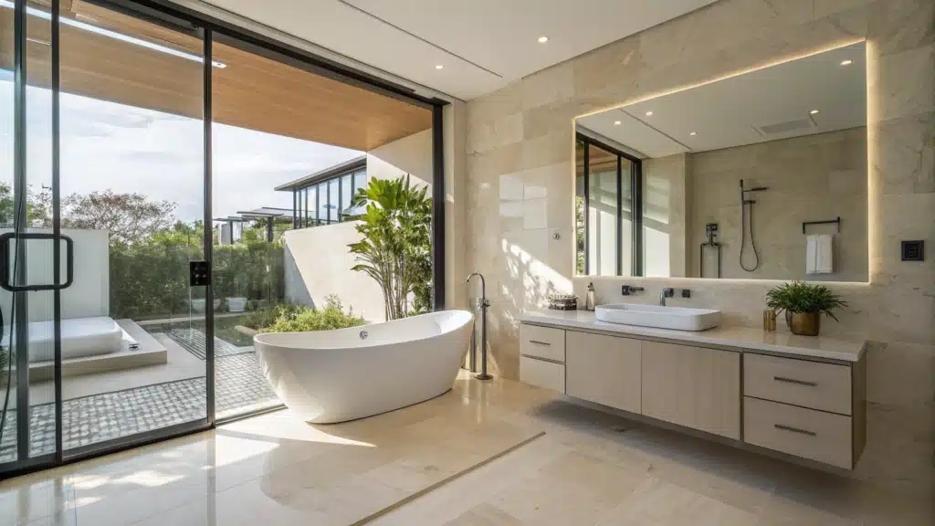 29 Modern Bathroom Design Ideas That Elevate Your Daily Routine to Luxury 35 modern bathroom design