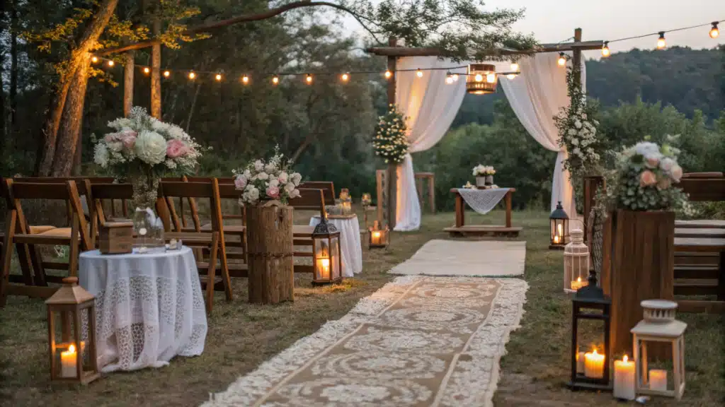 29 Rustic Wedding Decor Ideas That Create Picture-Perfect Romance 35 rustic wedding decor