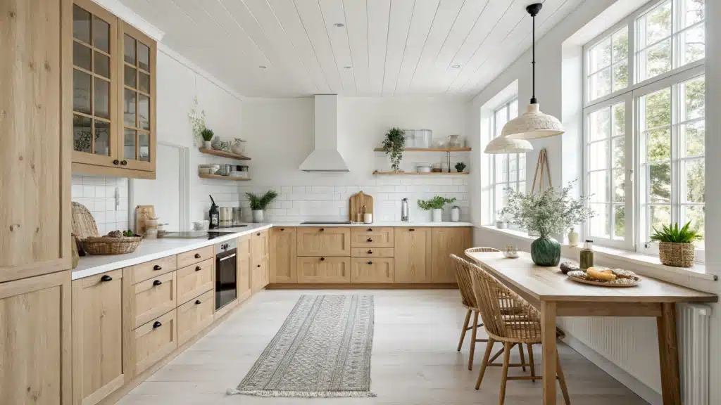 29 Scandinavian Kitchen Ideas That Bring Nordic Perfection to Your Home 33 scandinavian kitchen
