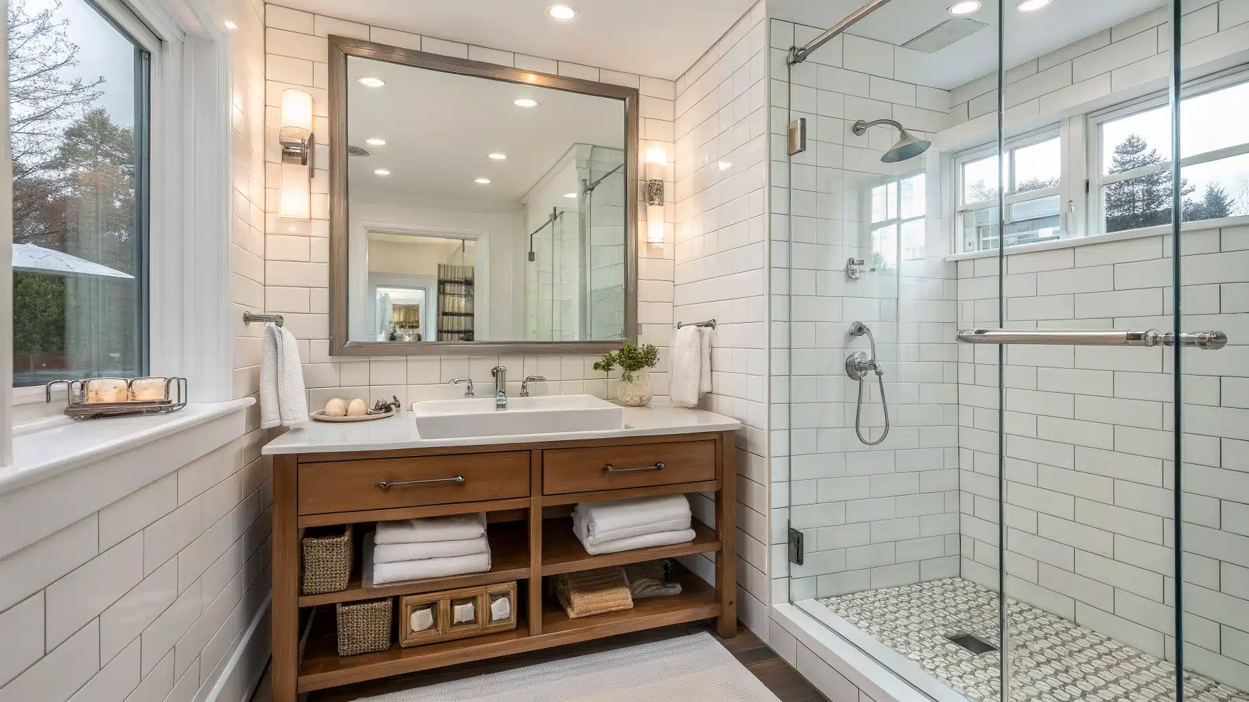 29 Small Bathroom Interior Ideas That Maximize Style In Minimal Space ...