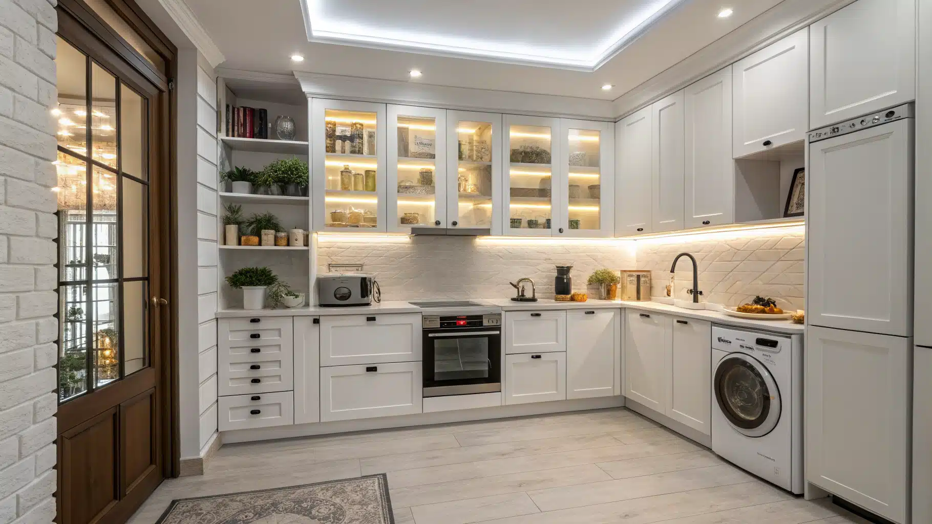 29 Small Kitchen Design Ideas That Maximize Efficiency And Style ...