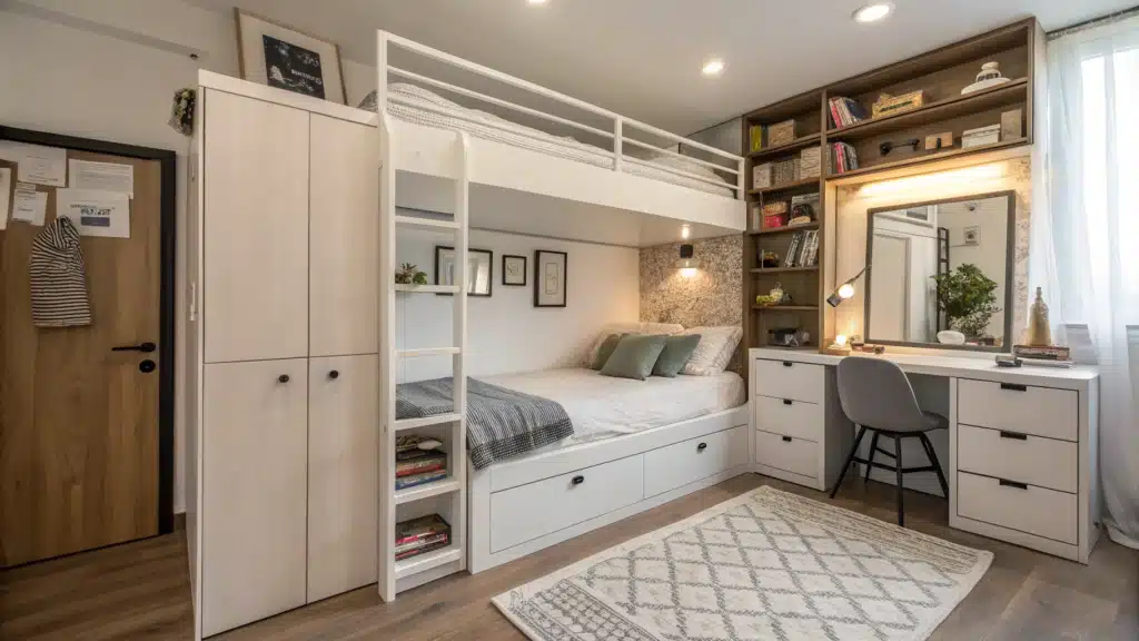 29 Tiny Bedroom Design Ideas That Maximize Every Square Inch With Style 23 tiny bedroom design