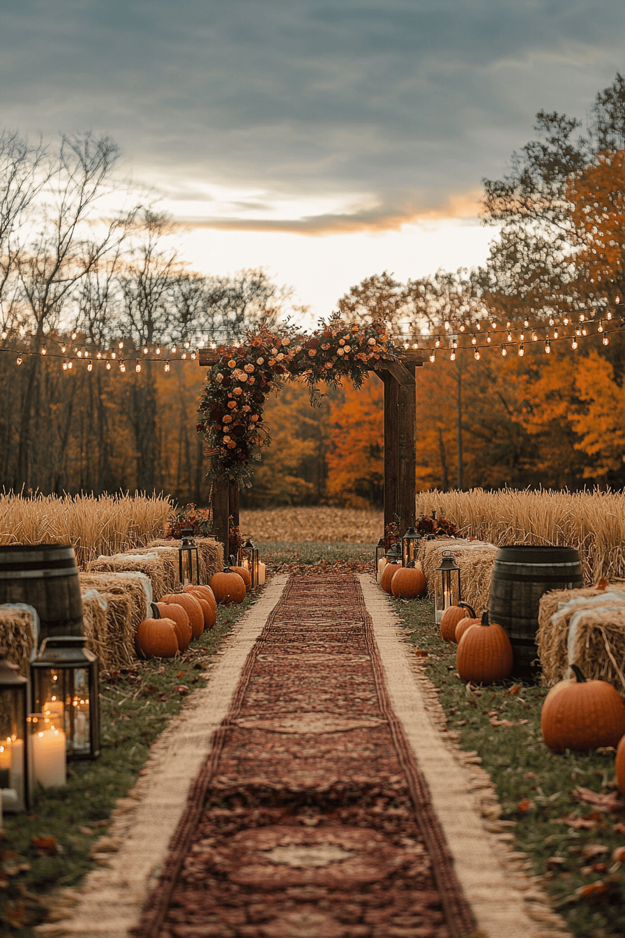 29 Rustic Fall Wedding Ideas That Will Make Your Autumn Heart Sing 1