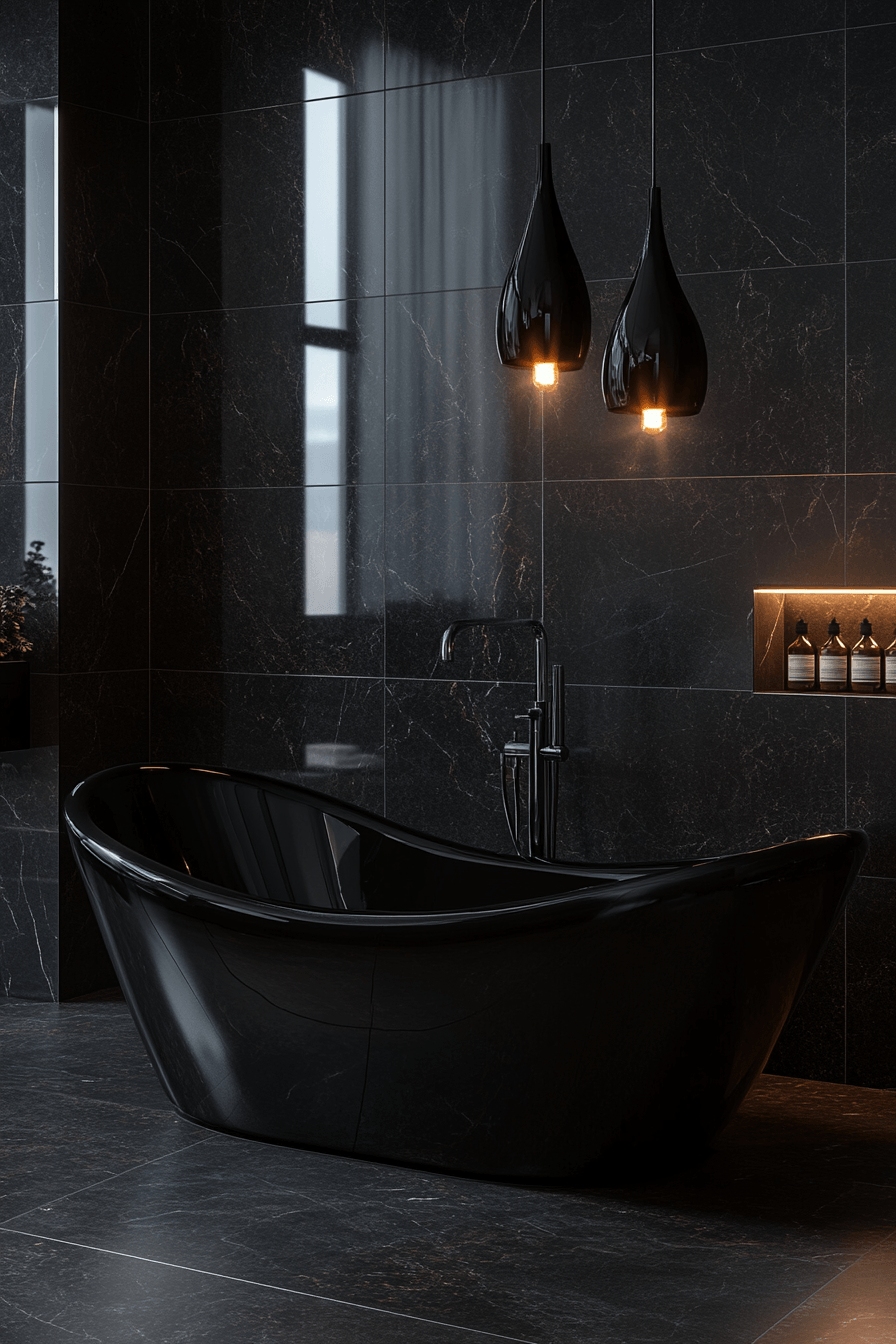 27 Dark Bathroom Ideas That Are Moody, Bold, and Absolutely Stunning 1 dark bathroom
