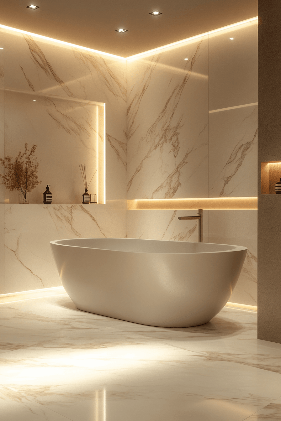 27 Elegant Bathroom Designs That Will Make You Feel Like Royalty 1 elegant bathroom design