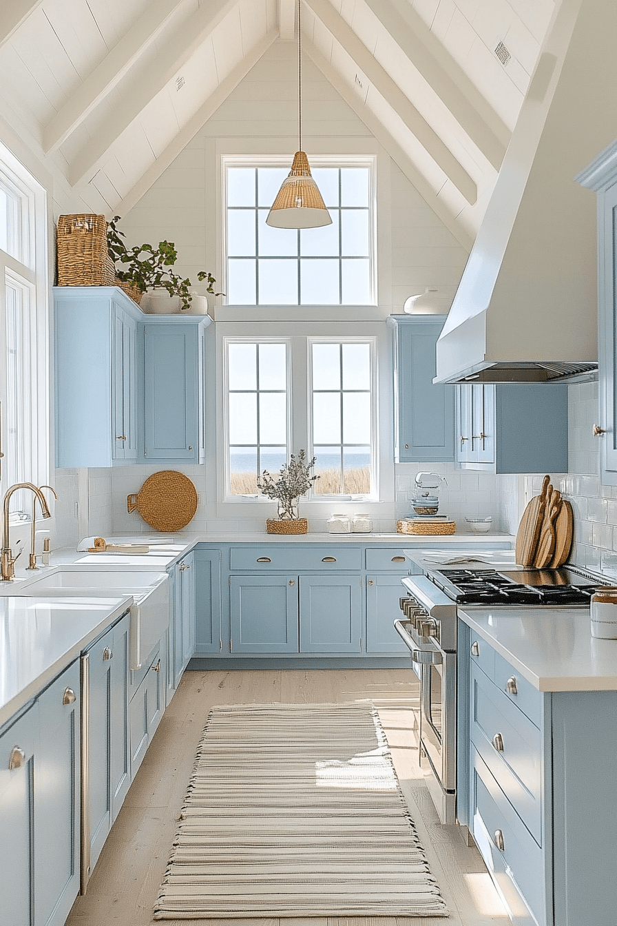 29 Coastal Kitchen Ideas That Bring the Beach Home Without the Clutter 10