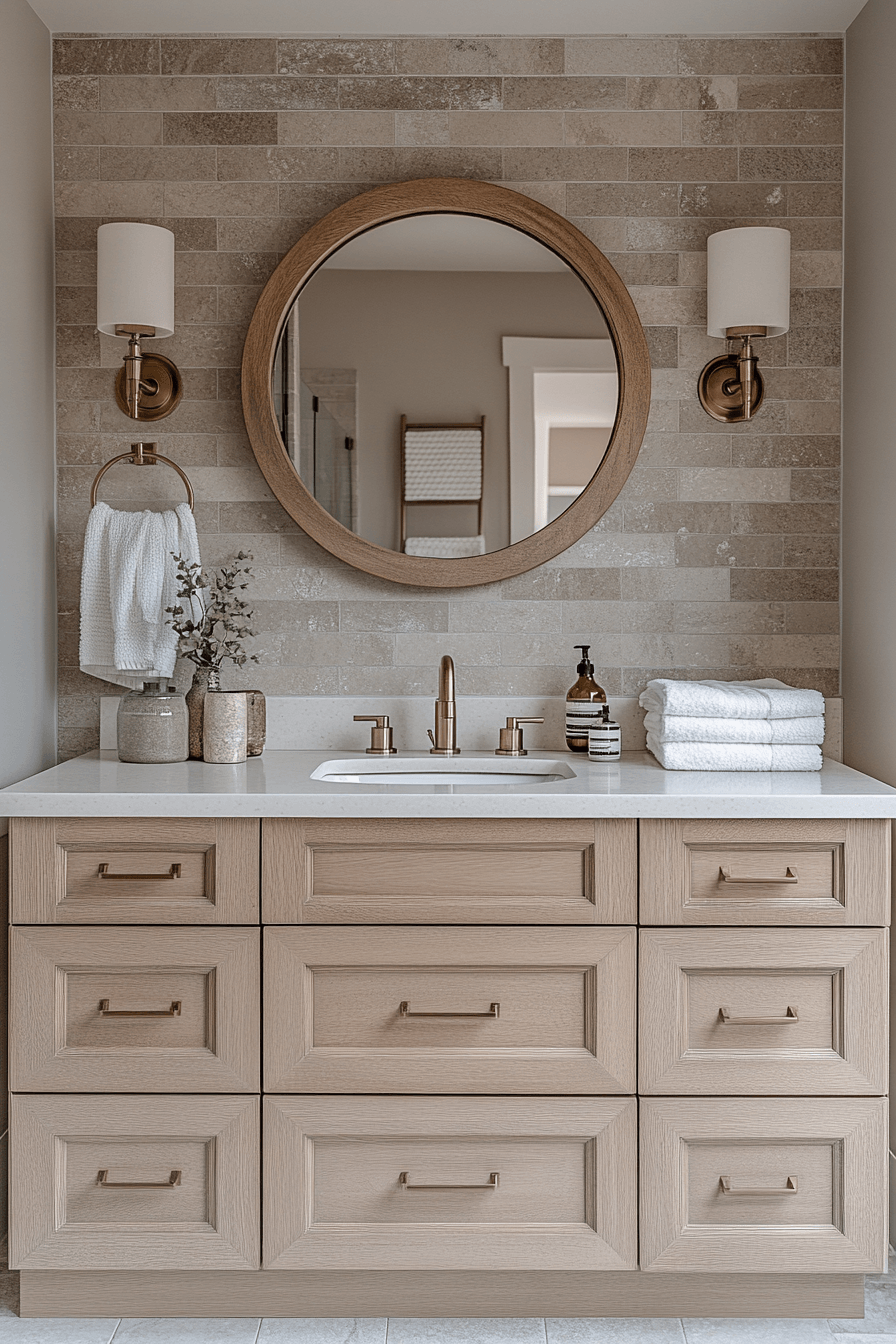 29 Farmhouse Bathroom Ideas That Are Rustic Perfection 10