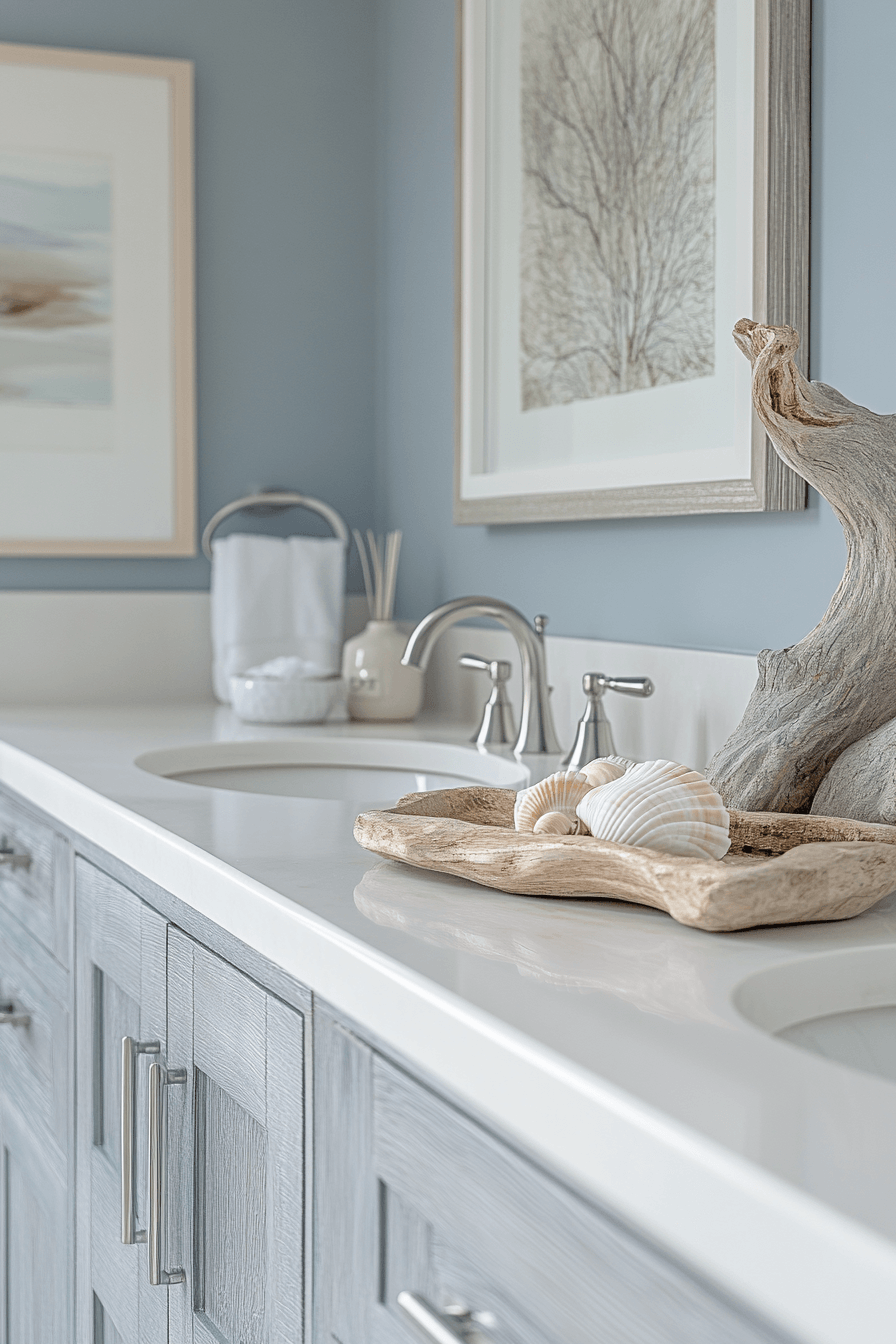 29 Coastal Bathroom Ideas That Make Your Morning Routine Feel Like Vacation 10