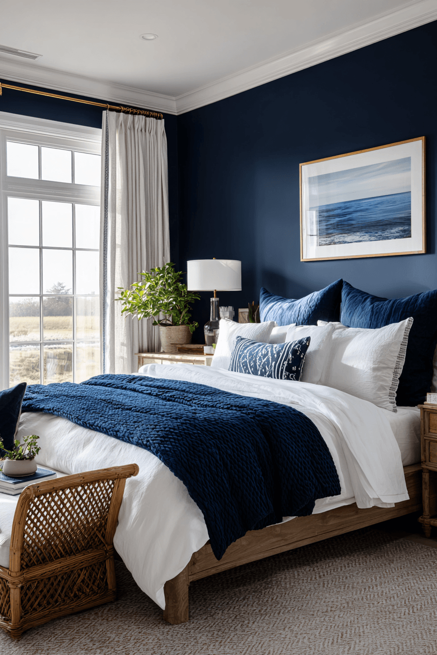 29 Coastal Bedroom Ideas for People Who Want to Sleep by the Sea 10