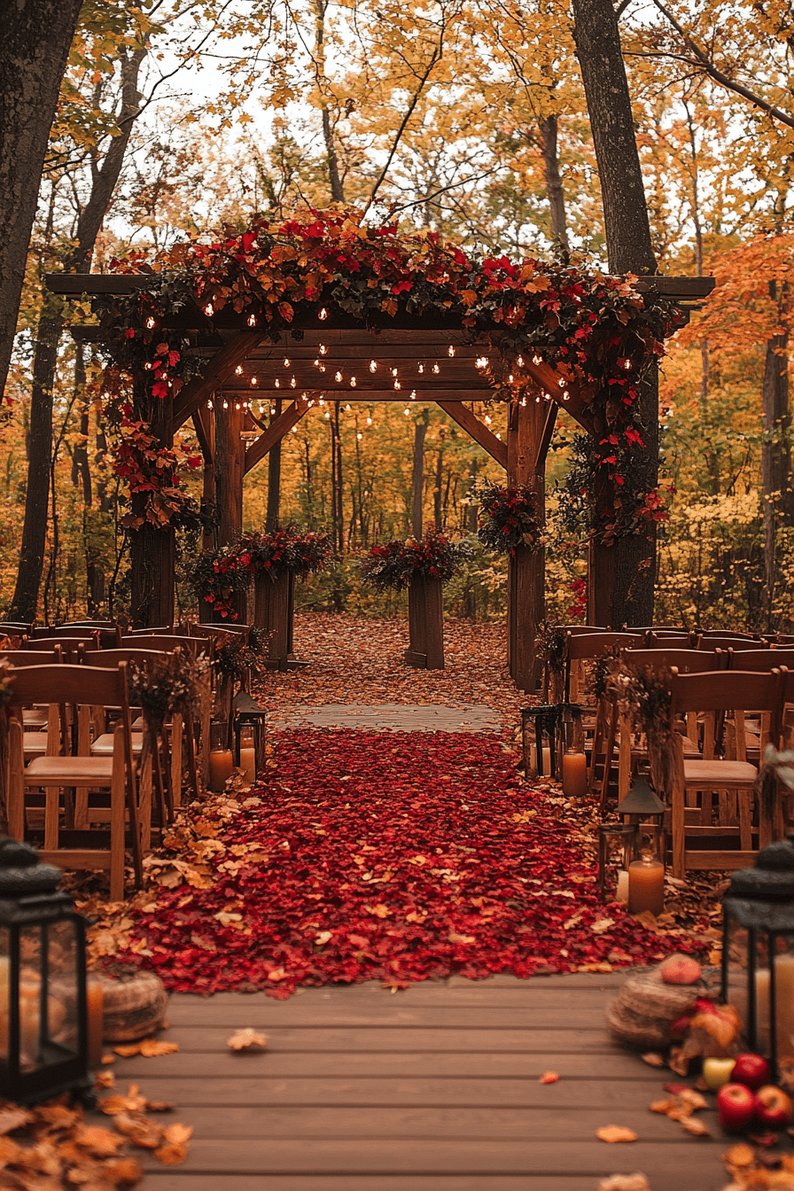 29 Rustic Fall Wedding Ideas That Will Make Your Autumn Heart Sing 11