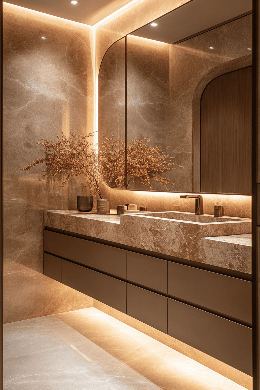 27 Elegant Bathroom Designs That Will Make You Feel Like Royalty 12 elegant bathroom design