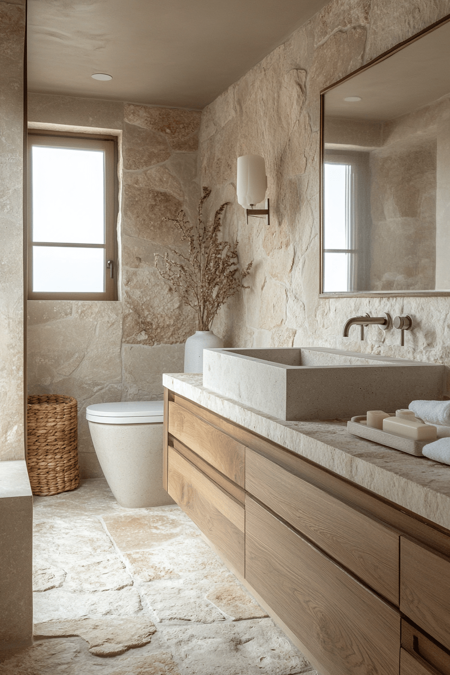 29 Coastal Bathroom Ideas That Make Your Morning Routine Feel Like Vacation 13