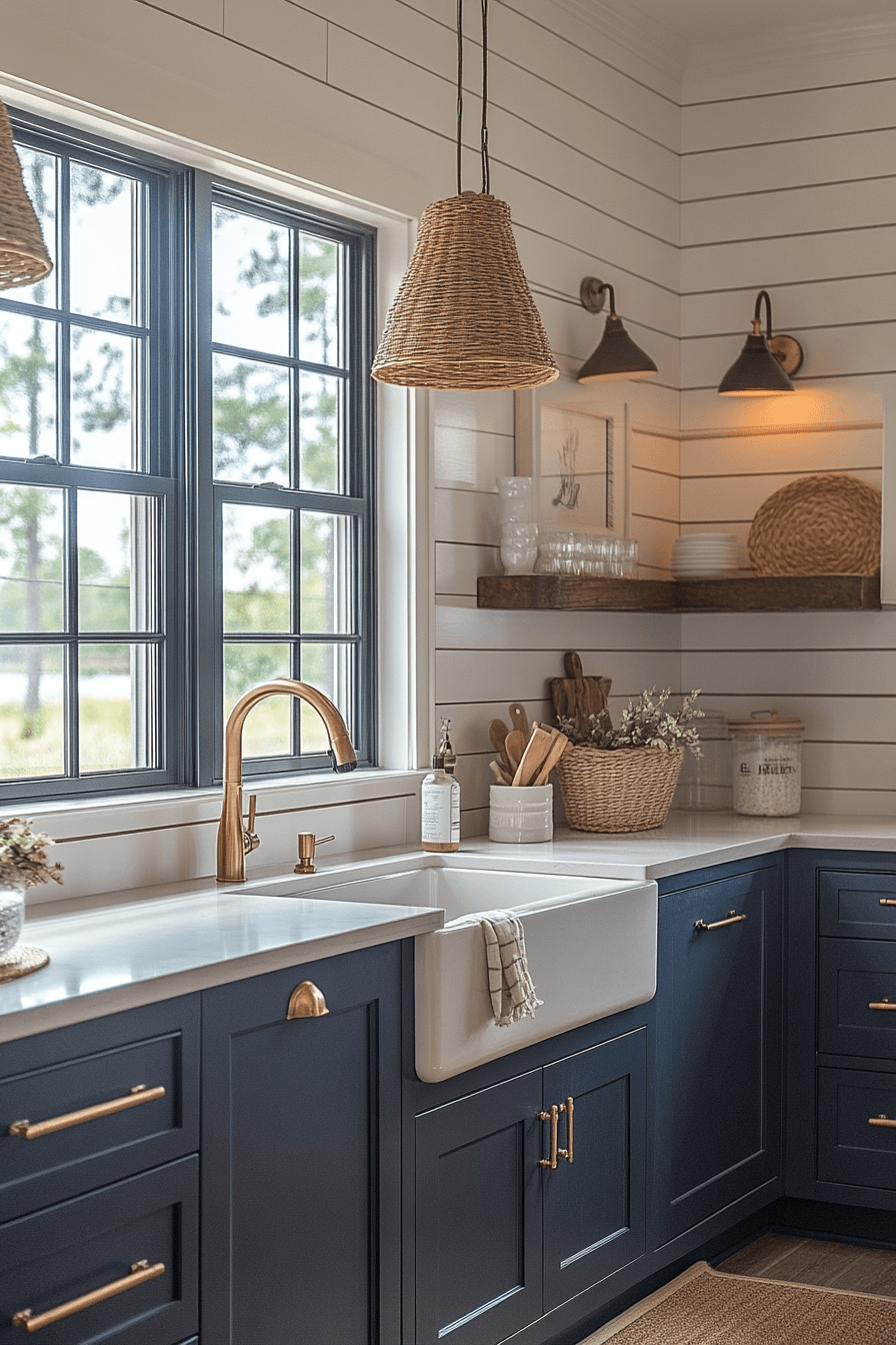 29 Coastal Kitchen Ideas That Bring the Beach Home Without the Clutter 14