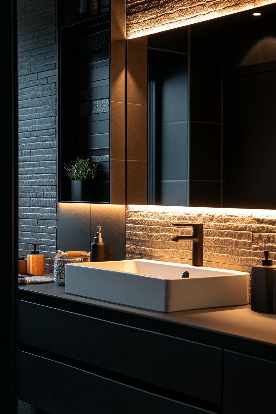 29 Black and White Bathroom Ideas That Are Timelessly Chic 14