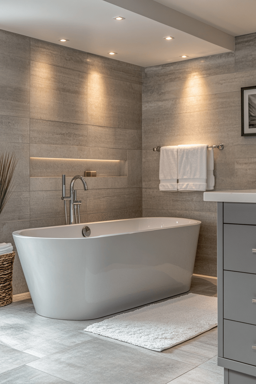 29 Grey Bathroom Ideas That Are Sleek, Modern, and Full of Character 15