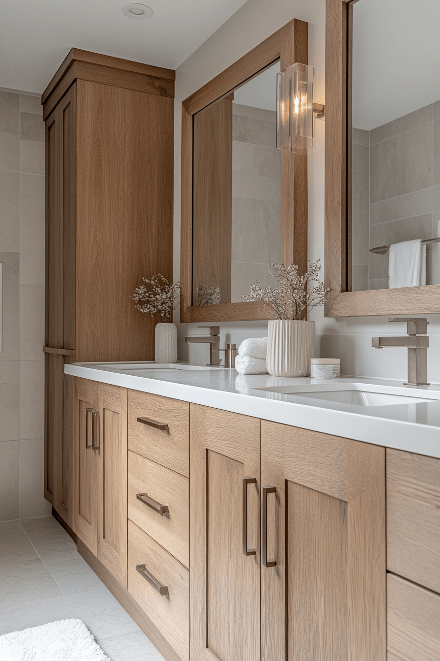 29 Farmhouse Bathroom Ideas That Are Rustic Perfection 15