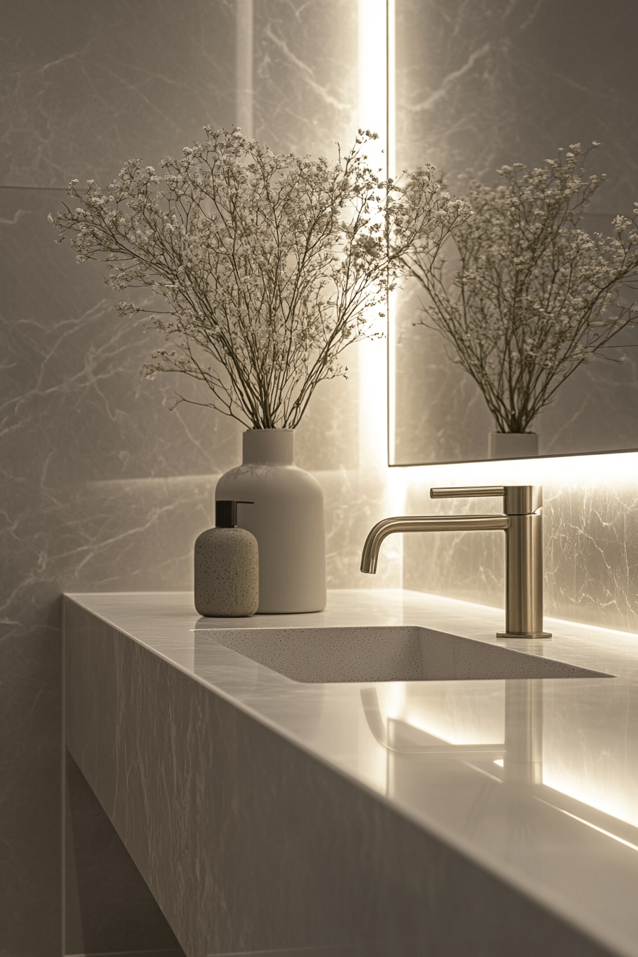 27 Minimalist Bathroom Ideas That Will Make You Want to Declutter Everything 15 minimalist bathroom