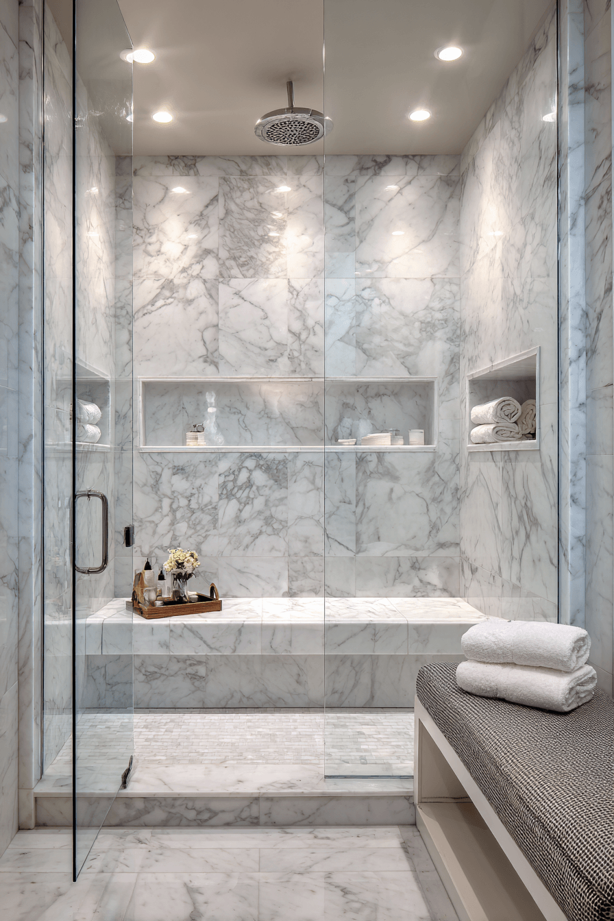 29 Marble Bathroom Ideas So Luxurious They Belong in a Five-Star Hotel 16