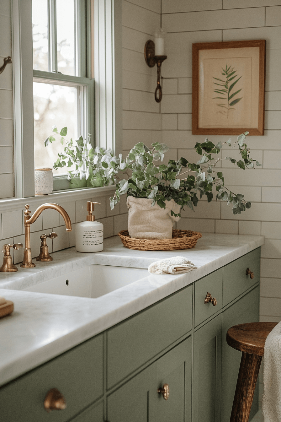 29 Farmhouse Bathroom Ideas That Are Rustic Perfection 16