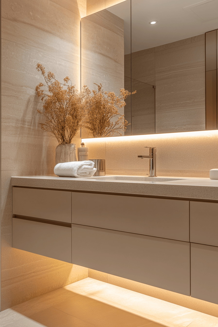 29 Beige Bathroom Ideas That Are Warm, Elegant, and Effortlessly Beautiful 17