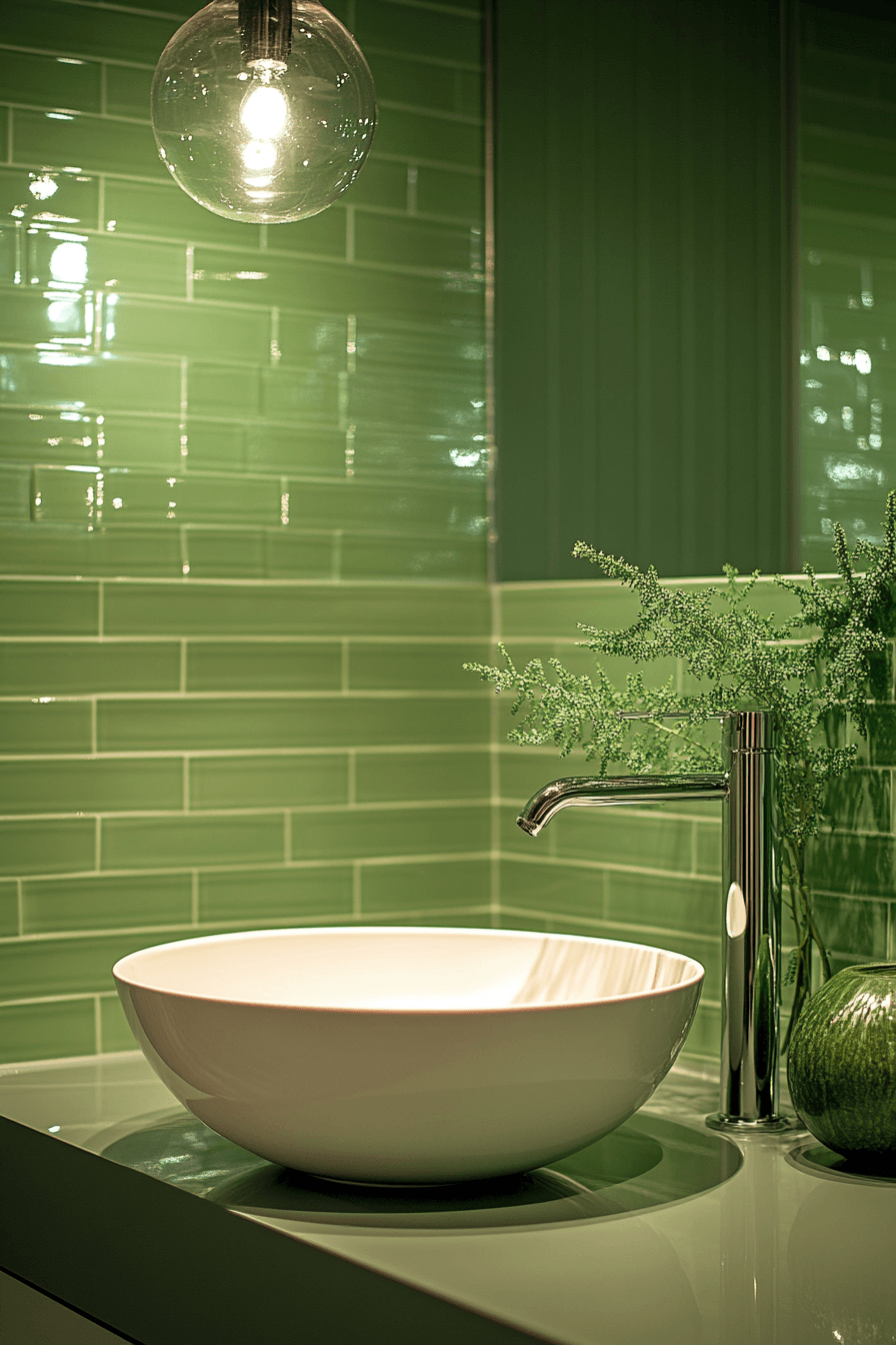 29 Sage Green Bathroom Ideas That Are Absolutely Dreamy and Serene 17 sage green bathroom
