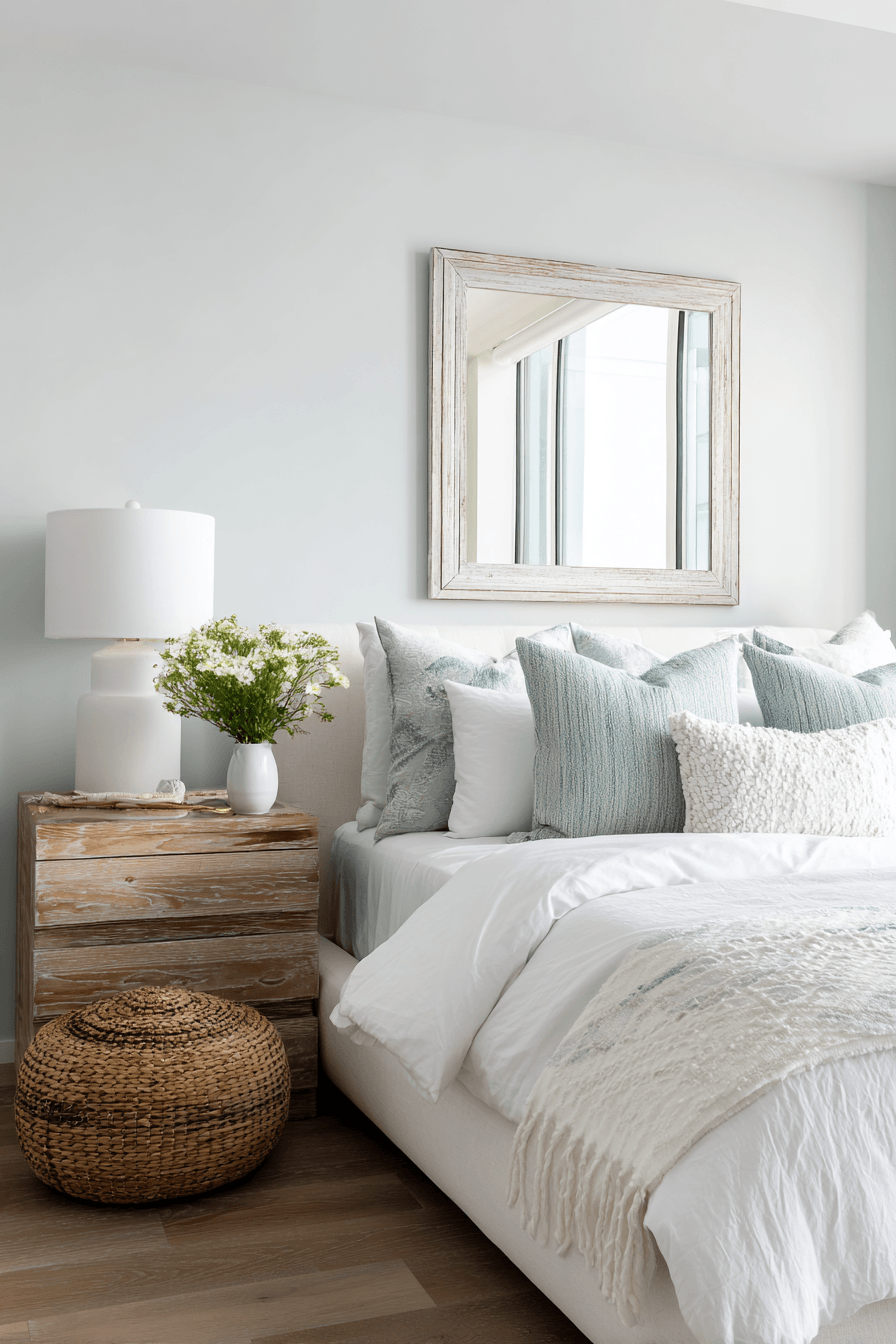 29 Coastal Bedroom Ideas for People Who Want to Sleep by the Sea 17