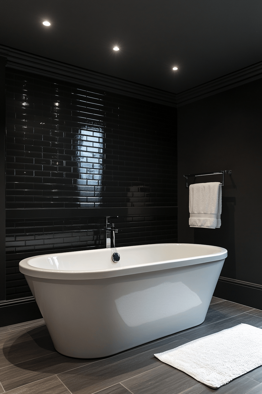 27 Dark Bathroom Ideas That Are Moody, Bold, and Absolutely Stunning 18 dark bathroom