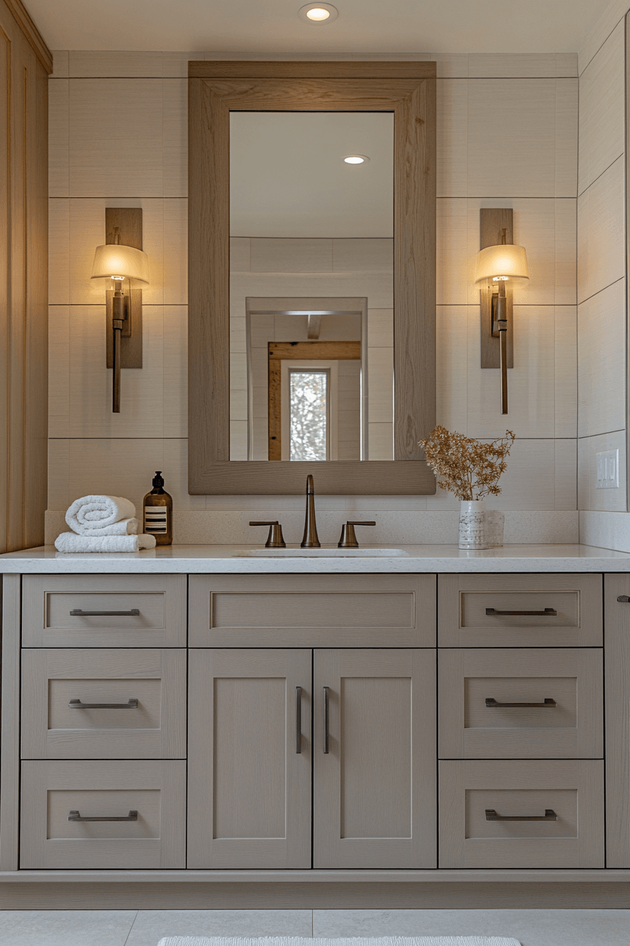 29 Farmhouse Bathroom Ideas That Are Rustic Perfection 18