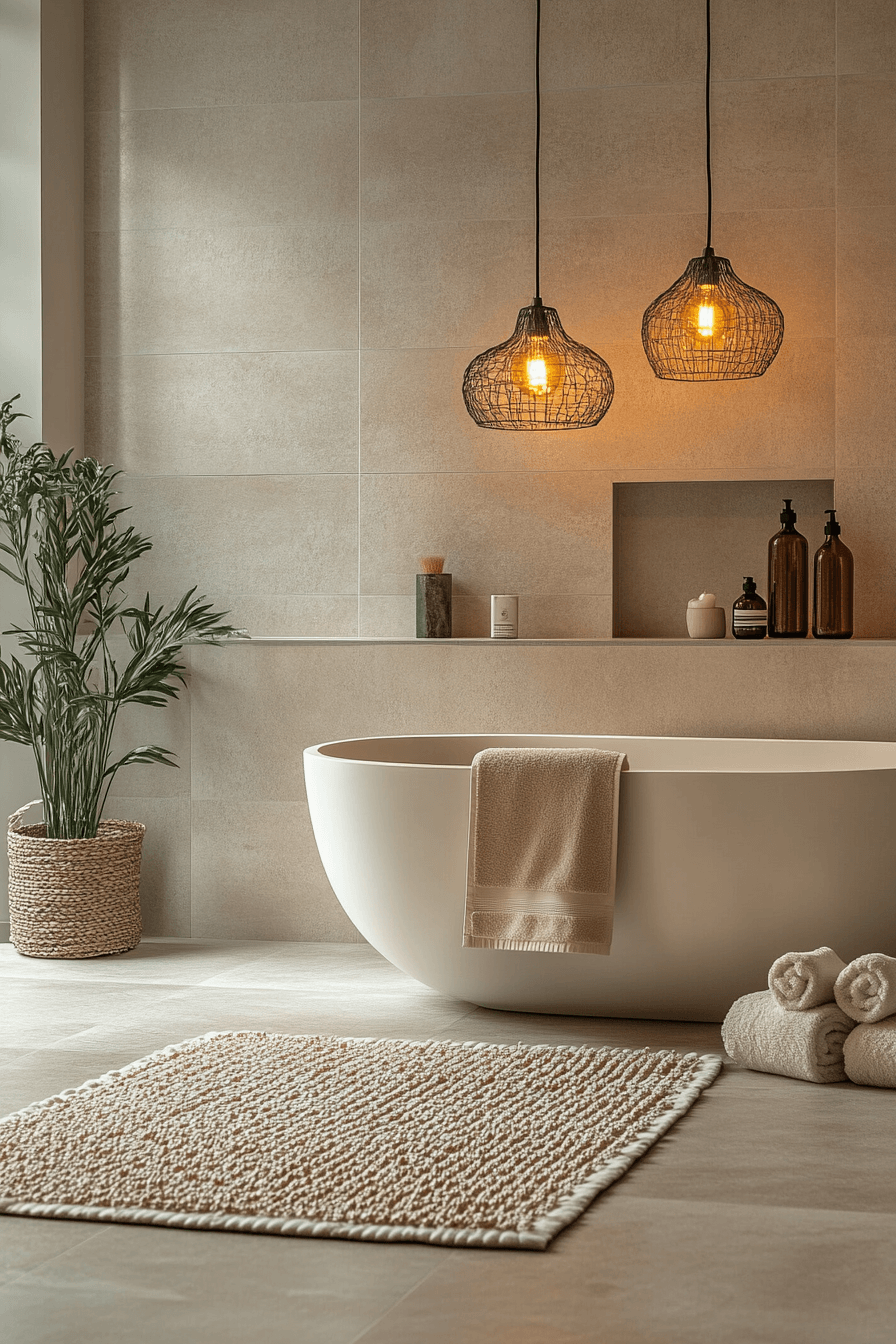 27 Neutral Bathroom Ideas So Calming You'll Never Want to Leave 19 neutral bathroom ideas