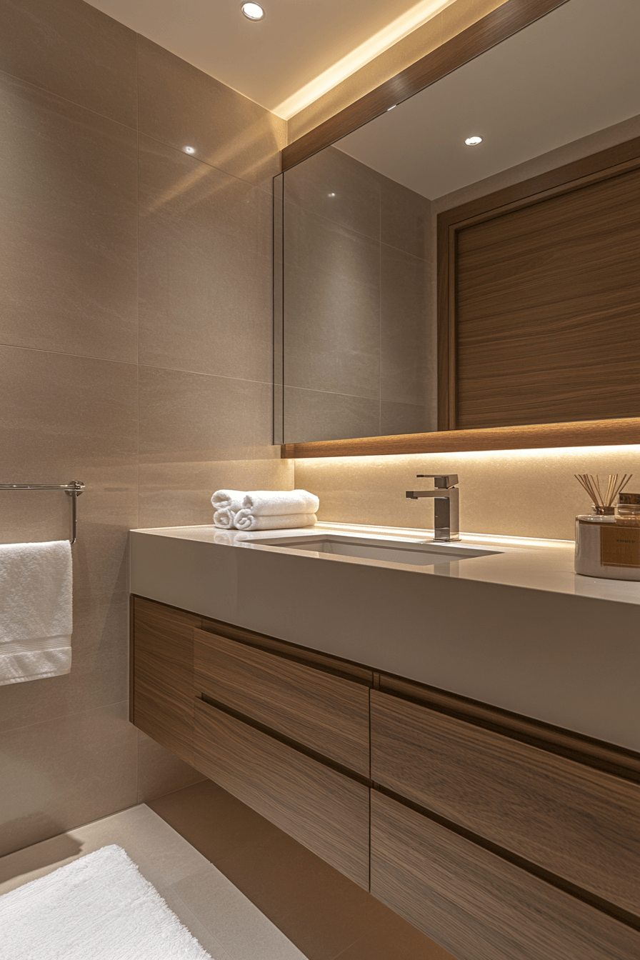 27 Minimalist Bathroom Ideas That Will Make You Want to Declutter Everything 19 minimalist bathroom