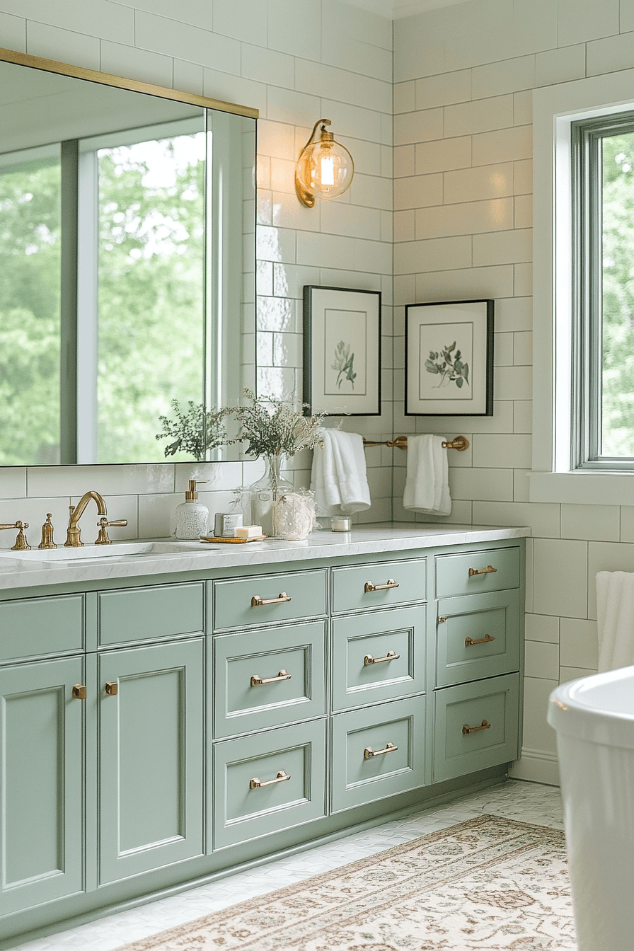 29 Farmhouse Bathroom Ideas That Are Rustic Perfection 19