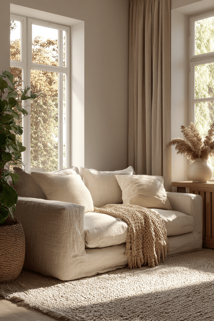 29 Cozy Minimalist Living Room Ideas That Feel Lived-In, Not Empty 19
