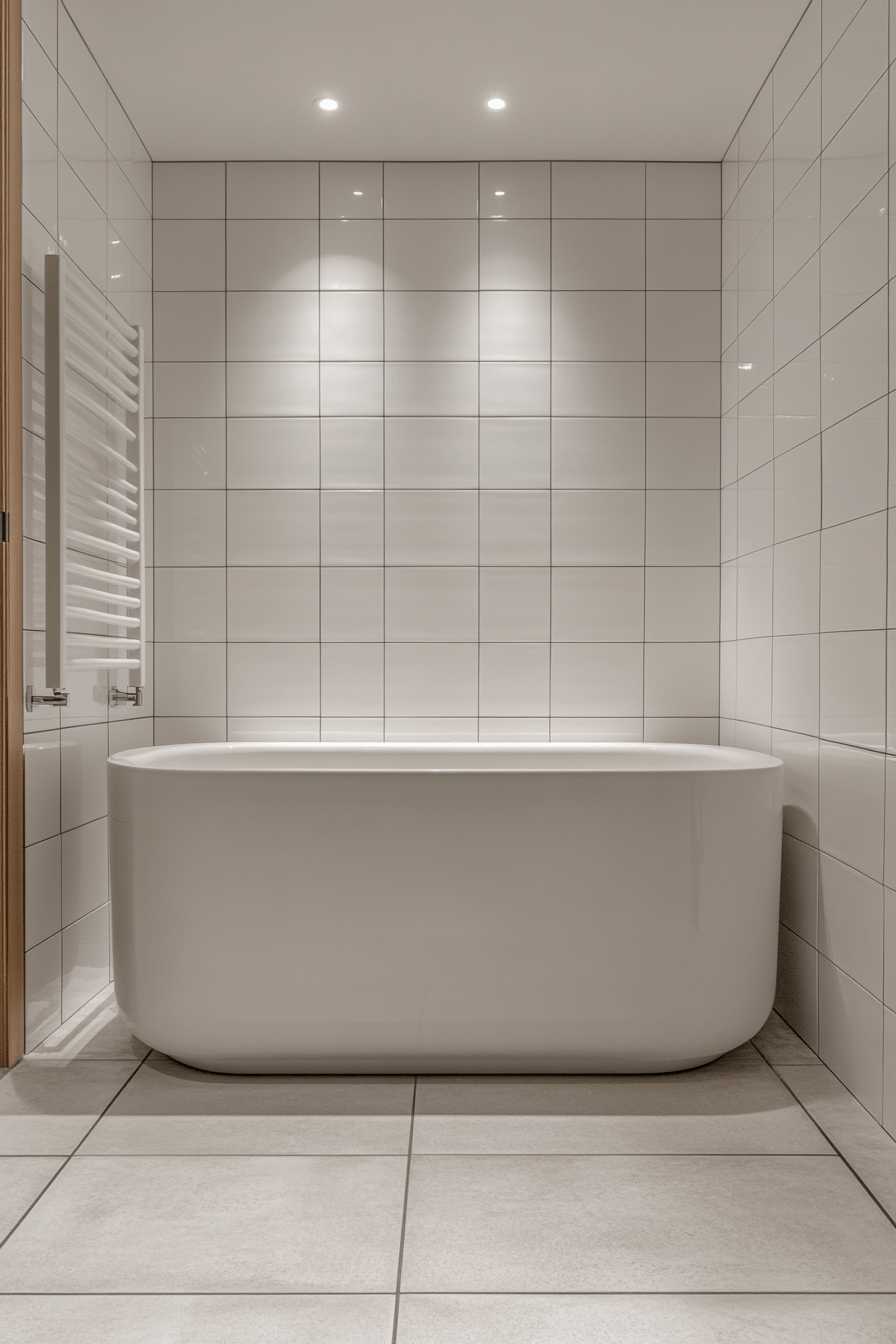 29 White Bathroom Ideas So Fresh and Bright You'll Feel Instantly Calm 19