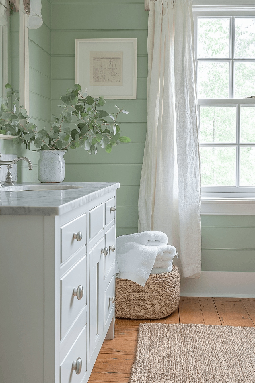 29 Cottage Bathroom Ideas So Charming You'll Feel Like You're in the Countryside 2