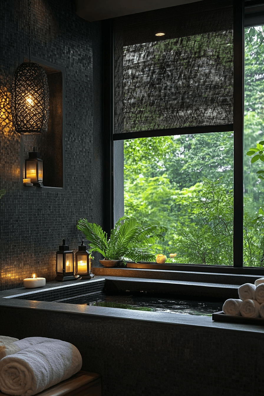 29 Moody Bathroom Ideas That Are Dark, Dramatic, and Totally Addictive 2