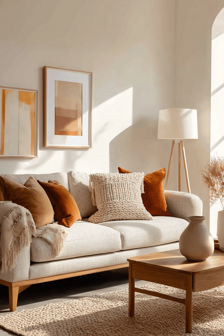 29 Cozy Minimalist Living Room Ideas That Feel Lived-In, Not Empty 2