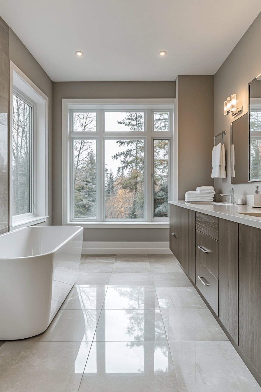 29 Grey Bathroom Ideas That Are Sleek, Modern, and Full of Character 20