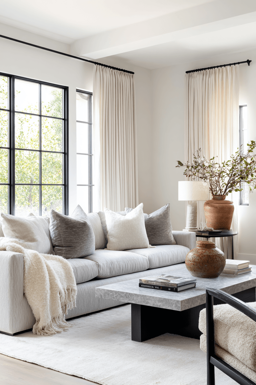 29 Cozy Minimalist Living Room Ideas That Feel Lived-In, Not Empty 21